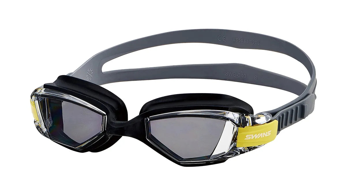 Seven Open Water Goggles Polarised Smoke Yellow