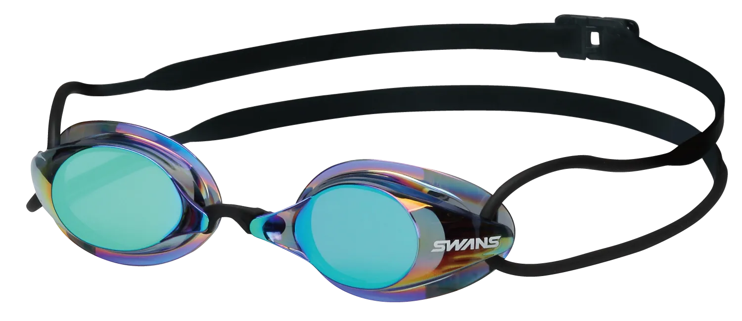 SR-7 Swedish Goggles Mirror/Navy Emerald Smoke